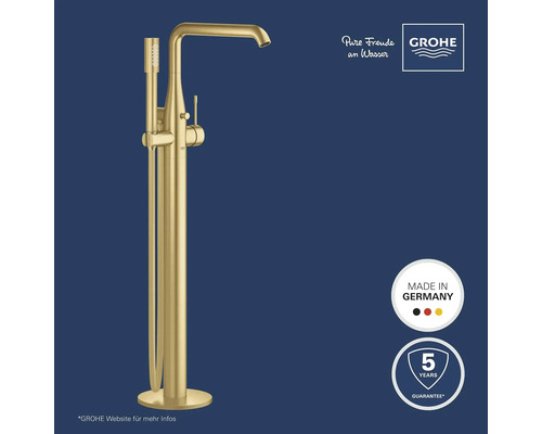 Robinet de baignoire îlot Grohe avec douchette