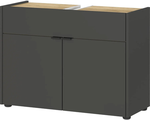 Meuble sous-vasque avec deux portes pour lavabo