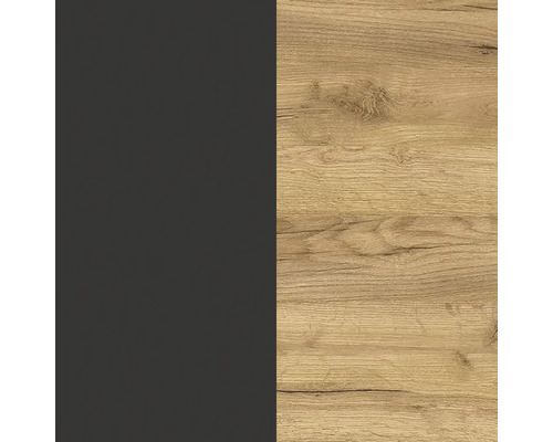 Panneau décoratif aspect bois combiné à un panneau décoratif uni