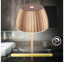 Tischleuchte mit Touch-Dimmer zur Helligkeitsregelung