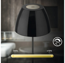 Tischleuchte mit Touch-Funktion zur Helligkeitsregulierung