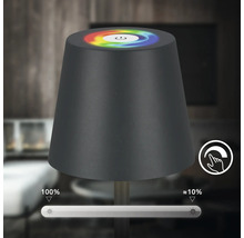 Tischleuchte mit Touchfunktion zur Helligkeitsregelung