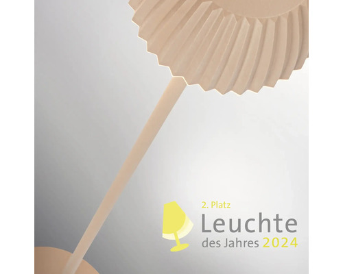 Dekorative Lampe mit Auszeichnung Leuchte des Jahres 2024