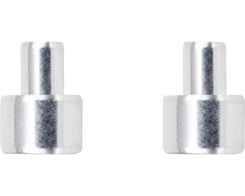 Deux tiges métalliques pour les projets de bricolage