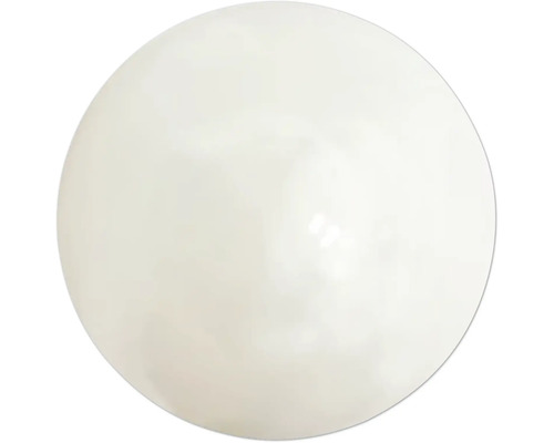 Boule en verre blanche