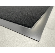 Paillasson noir avec bordure