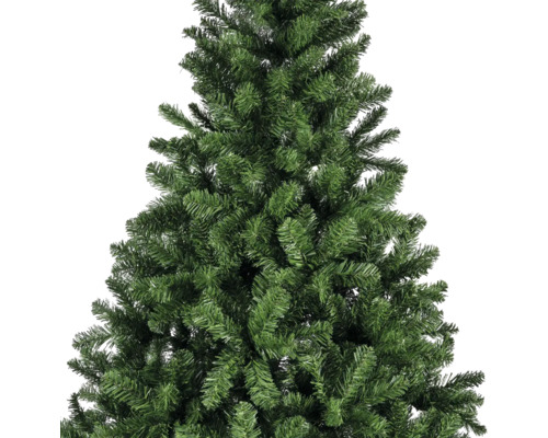Gros plan sur un arbre de Noël artificiel