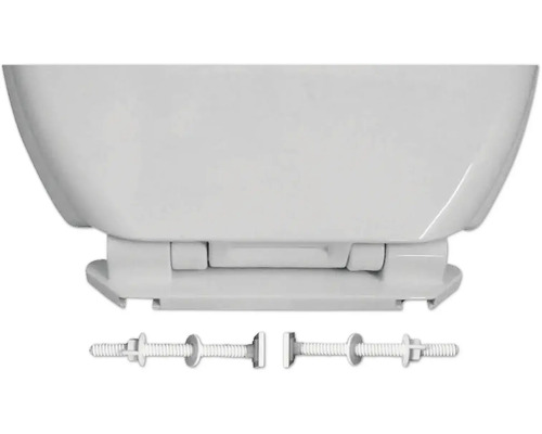 Abattant de WC avec matériel de fixation