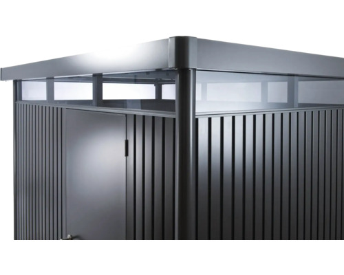 Cache-poubelle avec porte