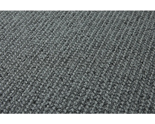 Nahaufnahme eines grauen Teppichs