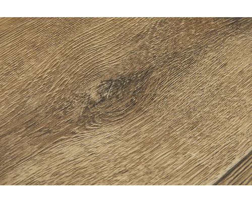 Nahaufnahme einer Laminatoberfläche in Holzoptik