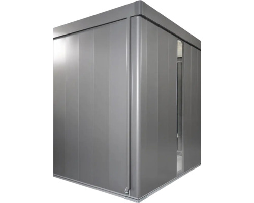 Grauer Kühlraum für die Lagerung