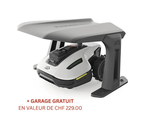 Tondeuse robotisée Mammotion Yuka Mini 600, sans câble périphérique, pour une surface jusqu'à 600 m²