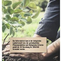 Kultursubstrat für den biologischen Landbau und die ökologische Pflanzenproduktion