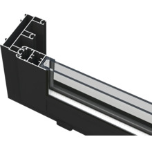 Profilquerschnitt eines Fensterrahmens