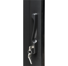 Türgriff mit Schlüssel im Schloss