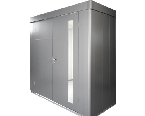 Metall Gartenhaus mit Tür und Fenster