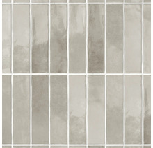 Rechteckige, graue Wandfliesen aus Keramik