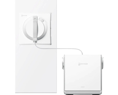 Ecovacs Winbot Fensterputzroboter mit Basisstation