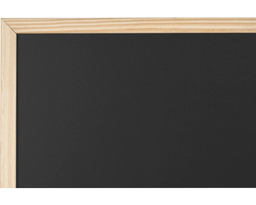 Tableau noir avec cadre en bois