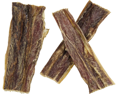 Rinderkopfhautstreifen als Hundesnack