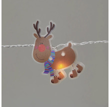 Guirlande lumineuse renne pour décoration de Noël