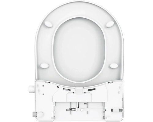 Abattant de WC avec fermeture amortie