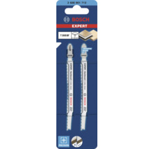Lames de scie sauteuse Bosch Expert pour bois dur, lot de deux