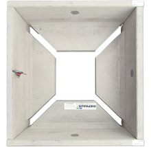 Puits en béton avec ouverture carrée