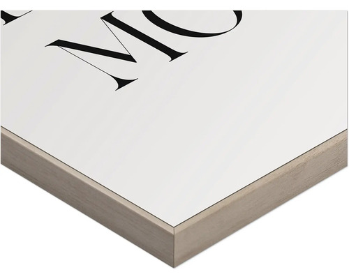 Nahaufnahme eines gerahmten Bildes mit dekorativer Schrift