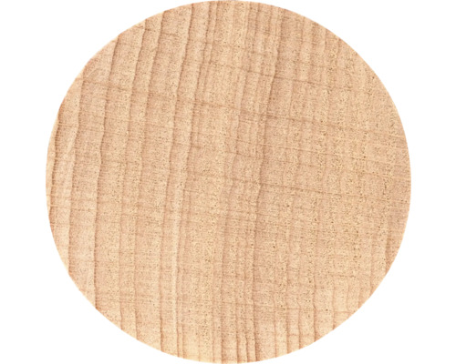 Surface circulaire en bois avec grain
