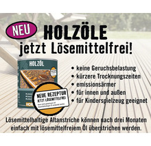 Abbildung von lösemittelfreiem Holzöl für den Innen- und Außenbereich