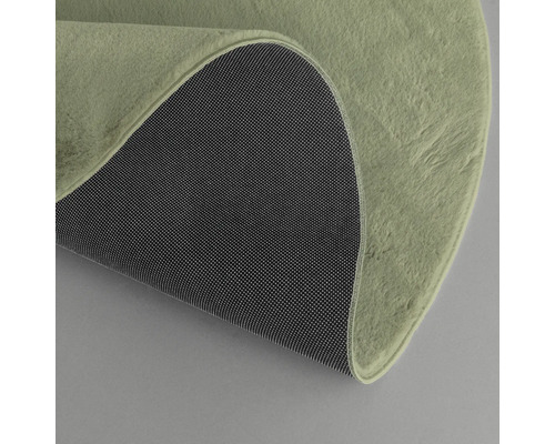 Tapis rond avec dessous antidérapant