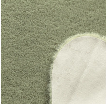 Vue détaillée d''un tapis rond à poils