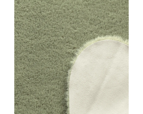 Vue détaillée d''un tapis rond à poils