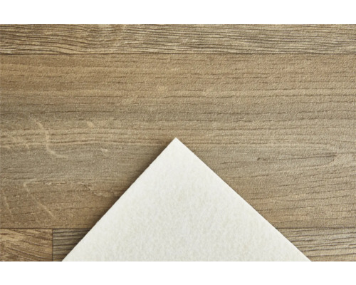 Holzboden mit Teppichunterlage