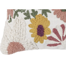 Dekokissen mit Blumenmuster