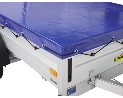 Remorque avec bâche