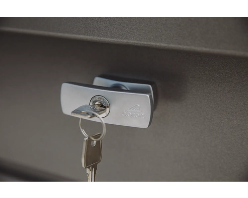 Serrure de porte d''armoire métallique avec clé