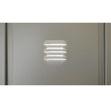 Détail d''une armoire ventilée