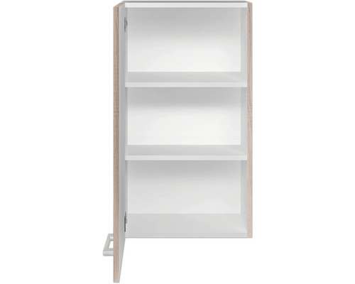 Offener Hochschrank mit drei Einlegeböden für Badezimmer