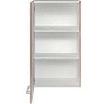 Offener Wandschrank mit drei Regalböden