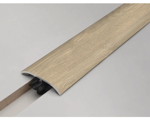 Holzfarbene Übergangsleiste für Bodenbeläge