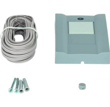 Kit de détecteur de mouvement encastré avec câble, vis et chevilles