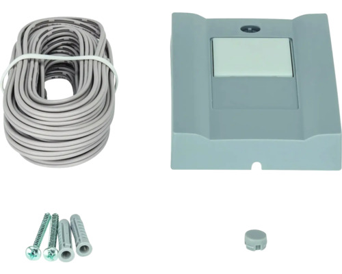 Unterputz-Bewegungsmelder-Set mit Kabel, Schrauben und Dübeln