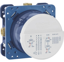 Grohe Rohbauset für Armaturen mit schematischer Darstellung