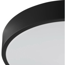 Gros plan d'un plafonnier rond