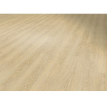 Revêtement de sol en bois clair avec grain