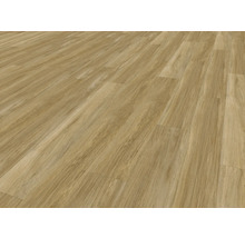 Sol vinyle installé avec aspect bois
