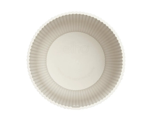 Pot de fleurs rond en plastique